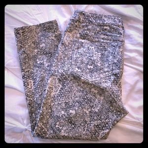 Cropped Patterned Ralph Lauren Jeans